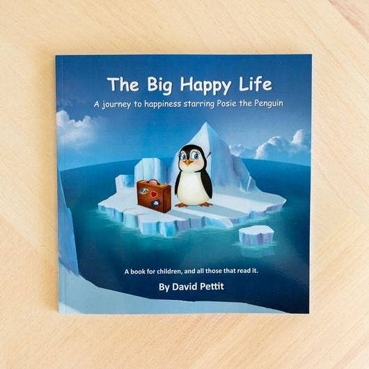 Posie the Penguin's Big Happy Life - Libro infantil para venta al por mayor de Insite Mind