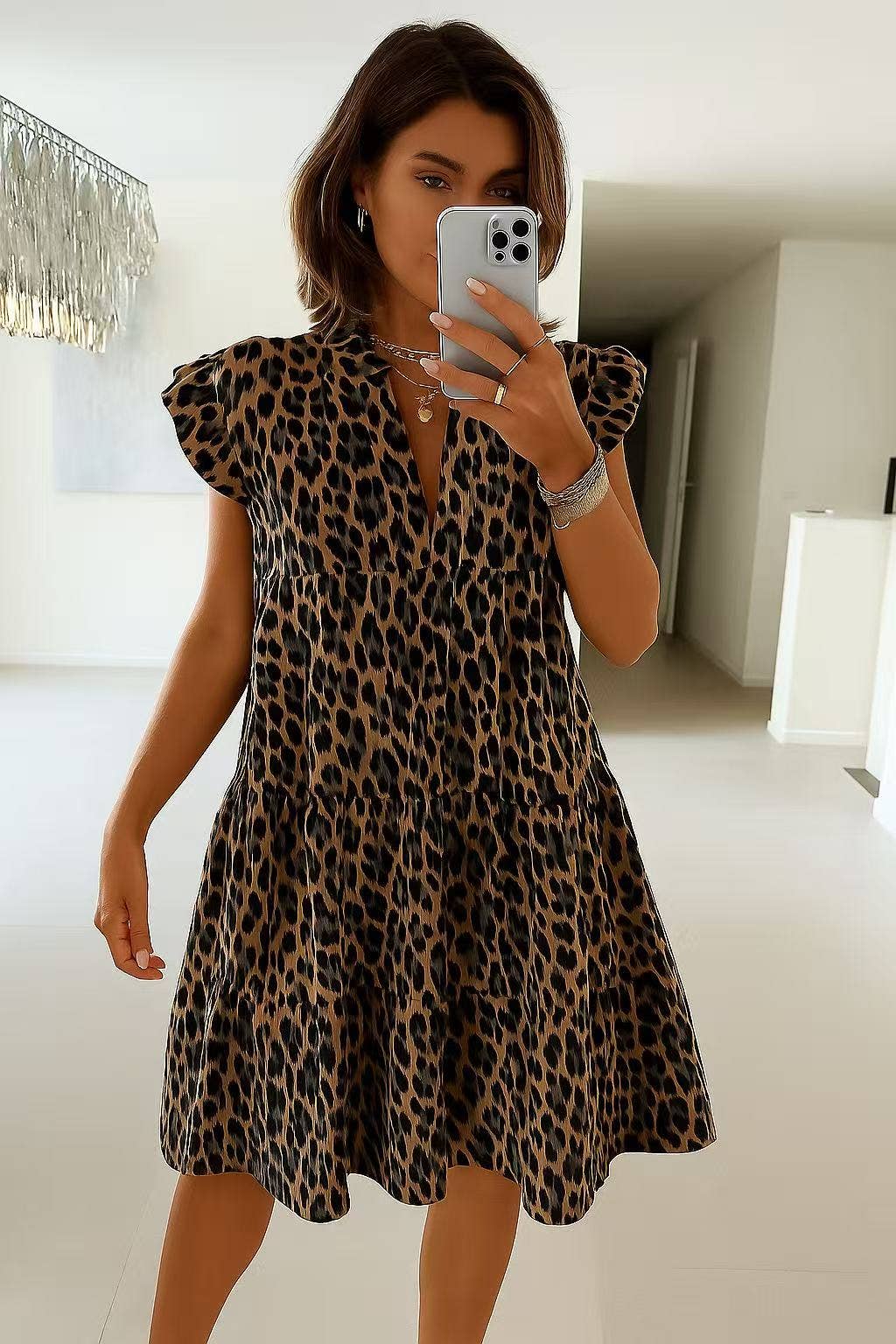 ESTEE BROWN – wholesale Dress – Women's – Short dress in cotton gauze - 8506