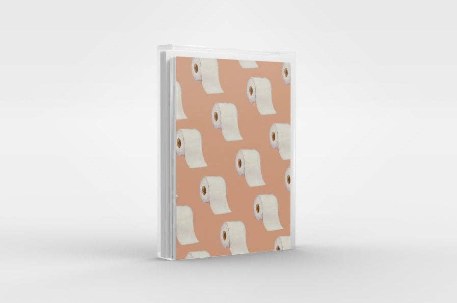 kathyphantastic – Großhandel Briefpapier-/Postkarten-Set – Quarantäne Toilettenpapier Card - Set von 60