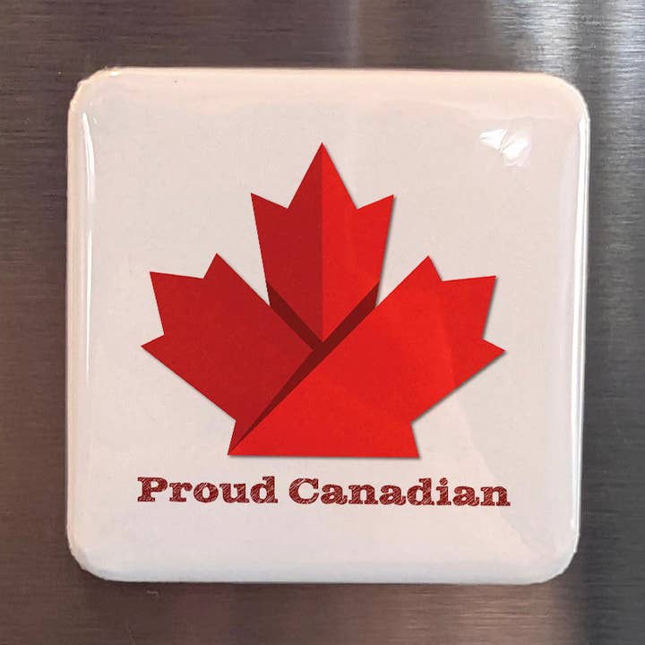 Proud Canadian Fridge Magnet for wholesale by PhiloPerse
