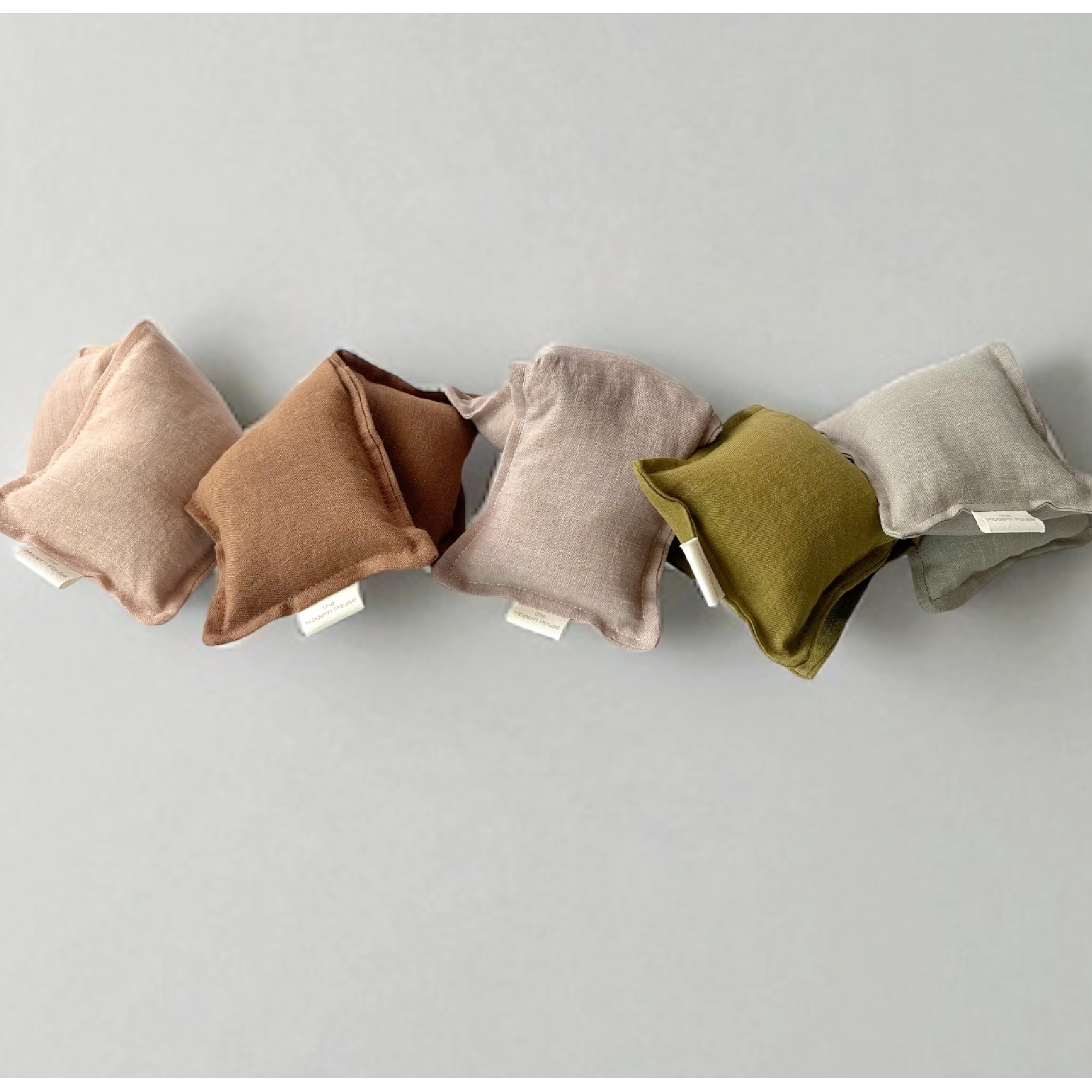 The Modern Pause - Wholesale Spa/Therapy Pillow - Eye Pillow - Stonewashed Organic Linen6