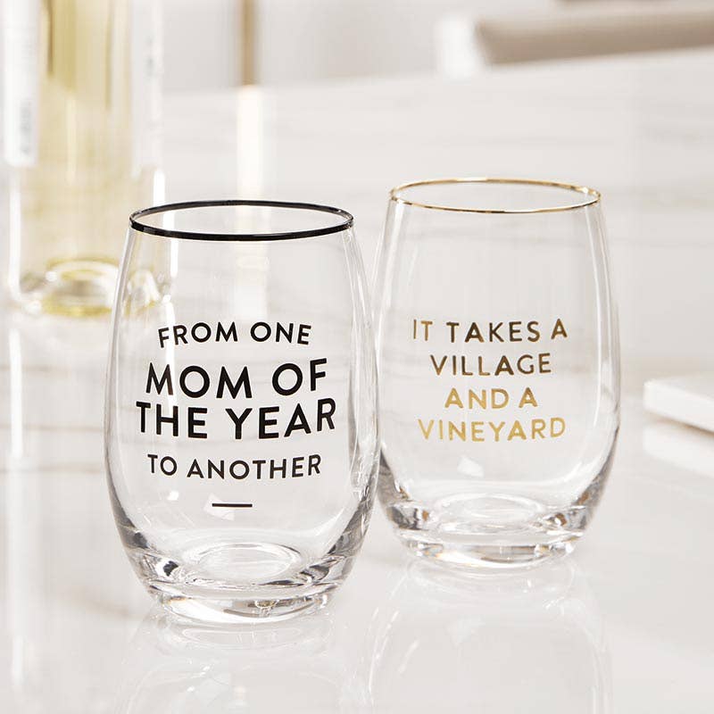 Santa Barbara Design Studio by Creative Brands - Wholesale Wine Glass - Wine Glass - It Takes a Village1