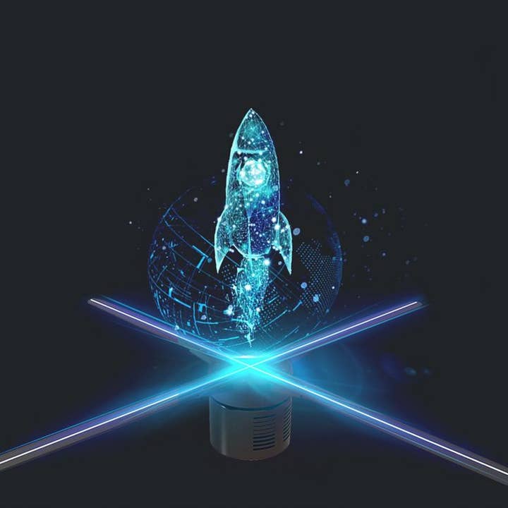 EP Design Lab - Wholesale Night Light - Halloween Ghost Projection 3D Hologram Fan Ambient Lights
