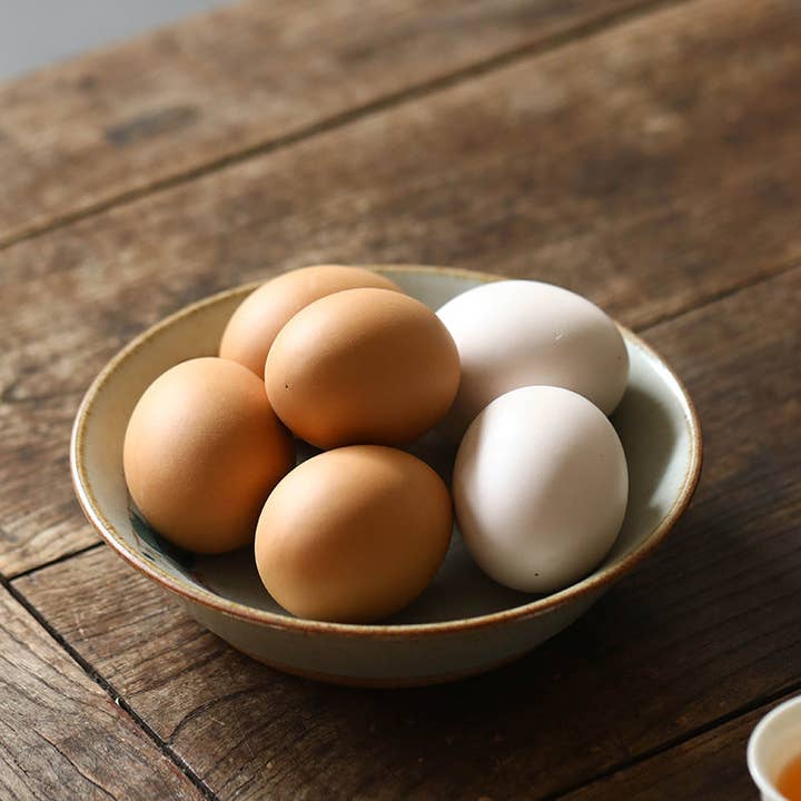 Gohobi Handmade Ceramic YiXing Clay Egg Ornament Tea pet for wholesale by Gohobi (We cover U.S. import duties)