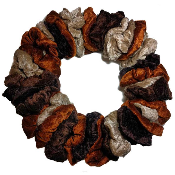 Threddies – wholesale Scrunchie - Women’s – Velvet Scrunchies, Standard Size2