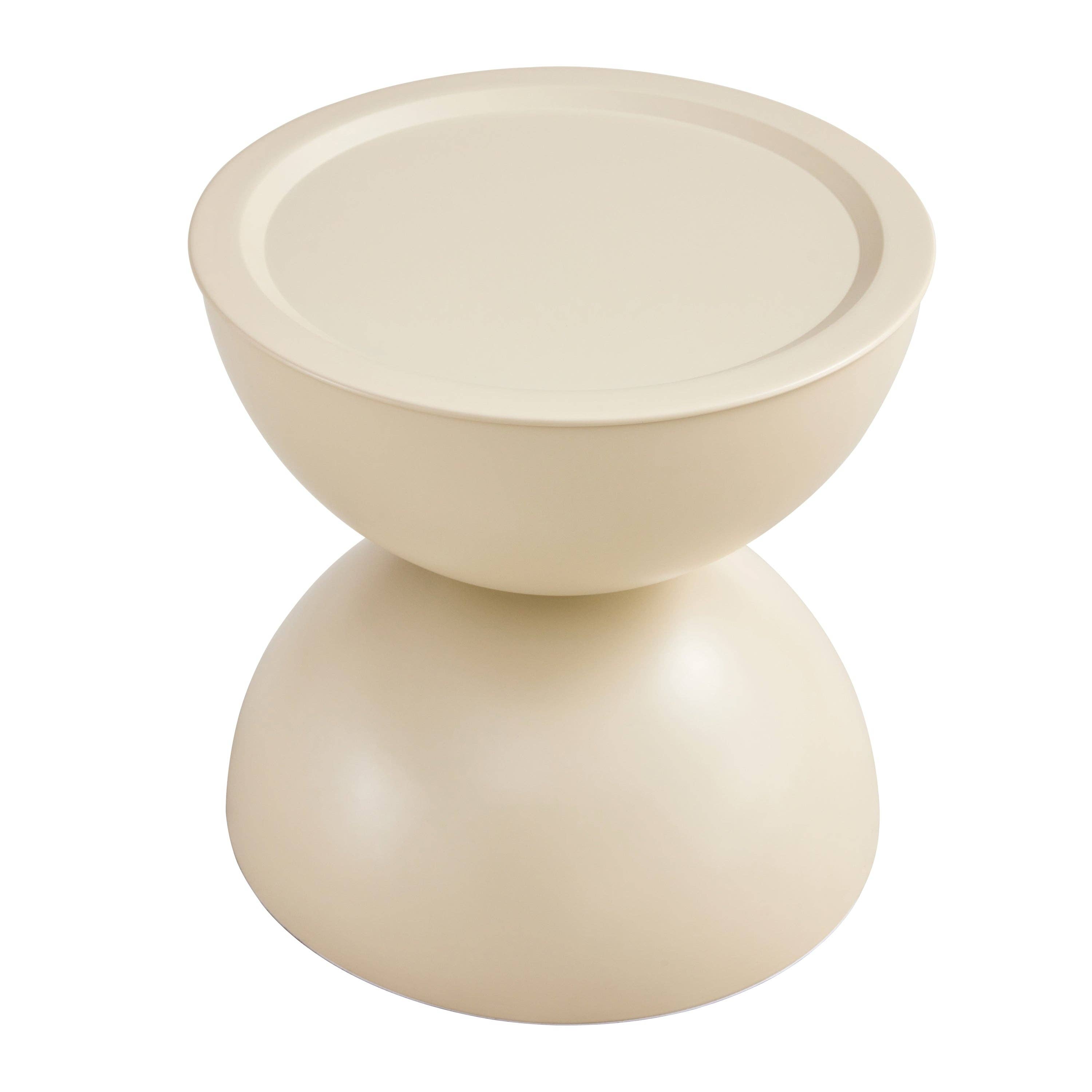 BlakOutlet - Wholesale Coffee Table - Set of 2 Milk White Coffee Table and End Table With Storage.4