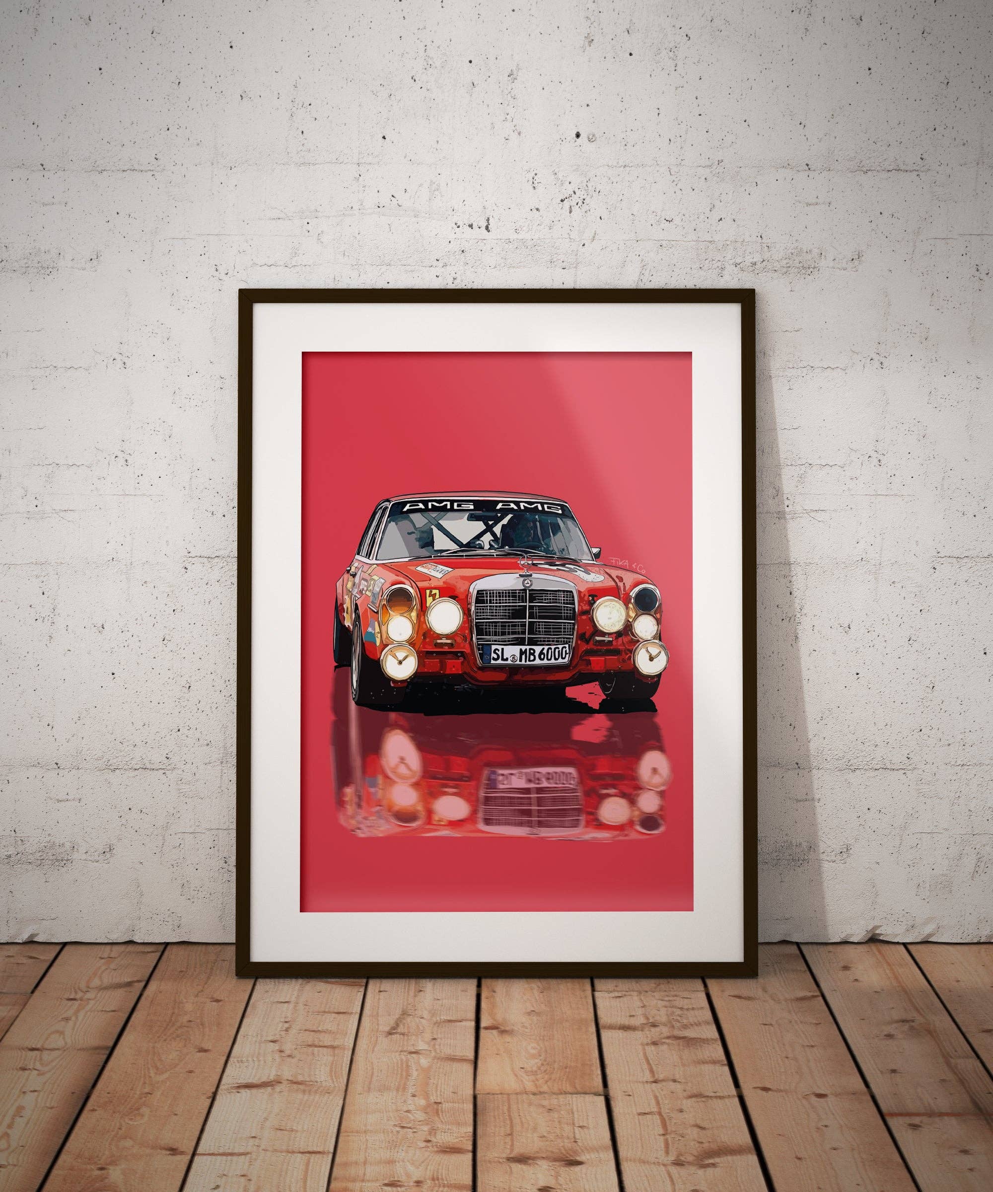FIKANDCO - Wholesale Art Print - PRINT AMG Rote Sau Art0