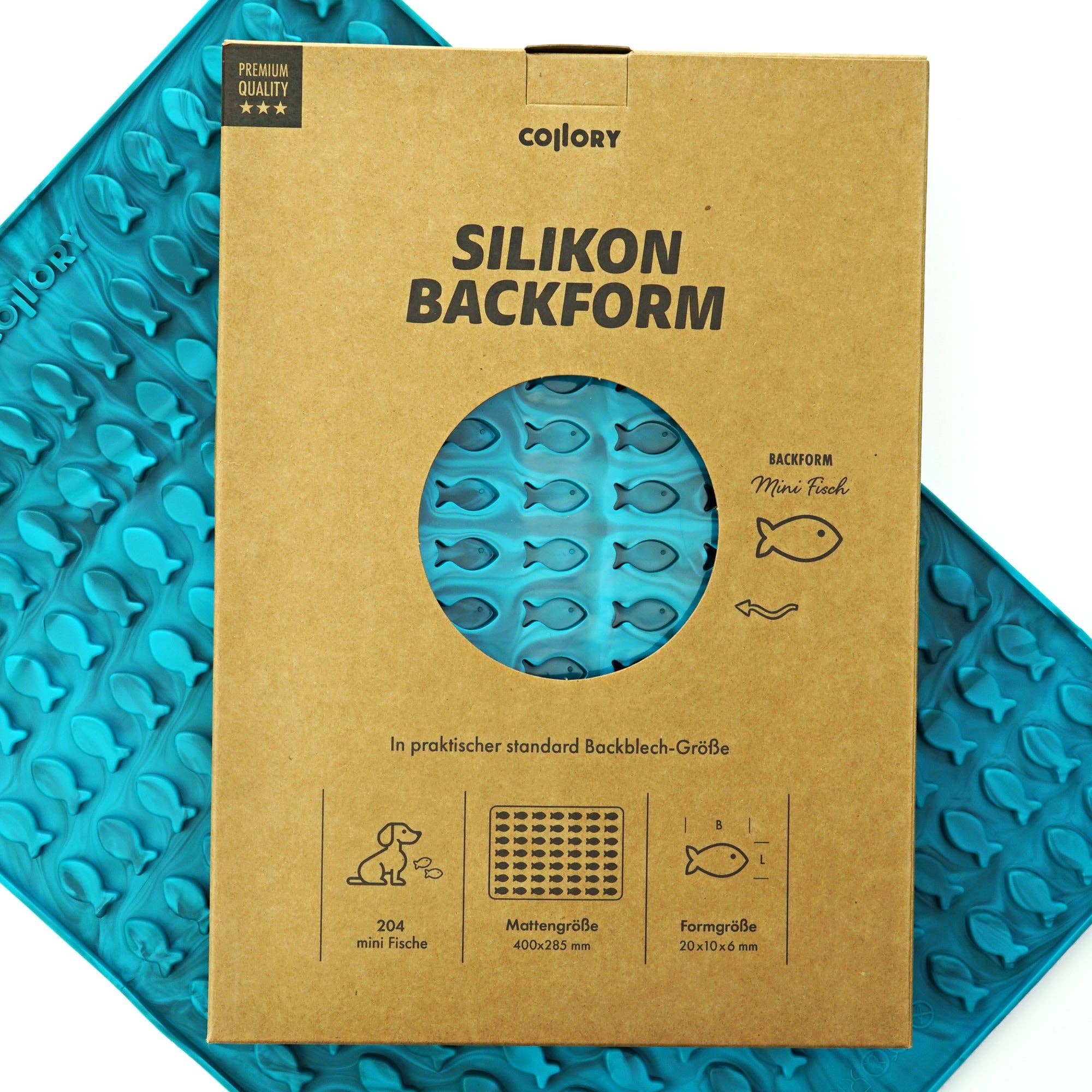 Collory - Wholesale Voedermat - Hond - Visvormige bakmatten voor hondenkoekjes (mini en medium)38