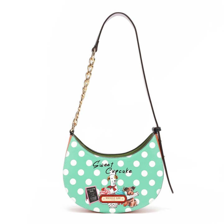 Nicole Lee - Venta al por mayor Bolso con correa - Mujer - Bolso de mano «PERRO CUPCAKE»