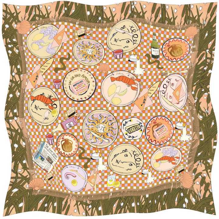 Funday 100% Cotton Women's Scarf for wholesale by SOIE-MEME