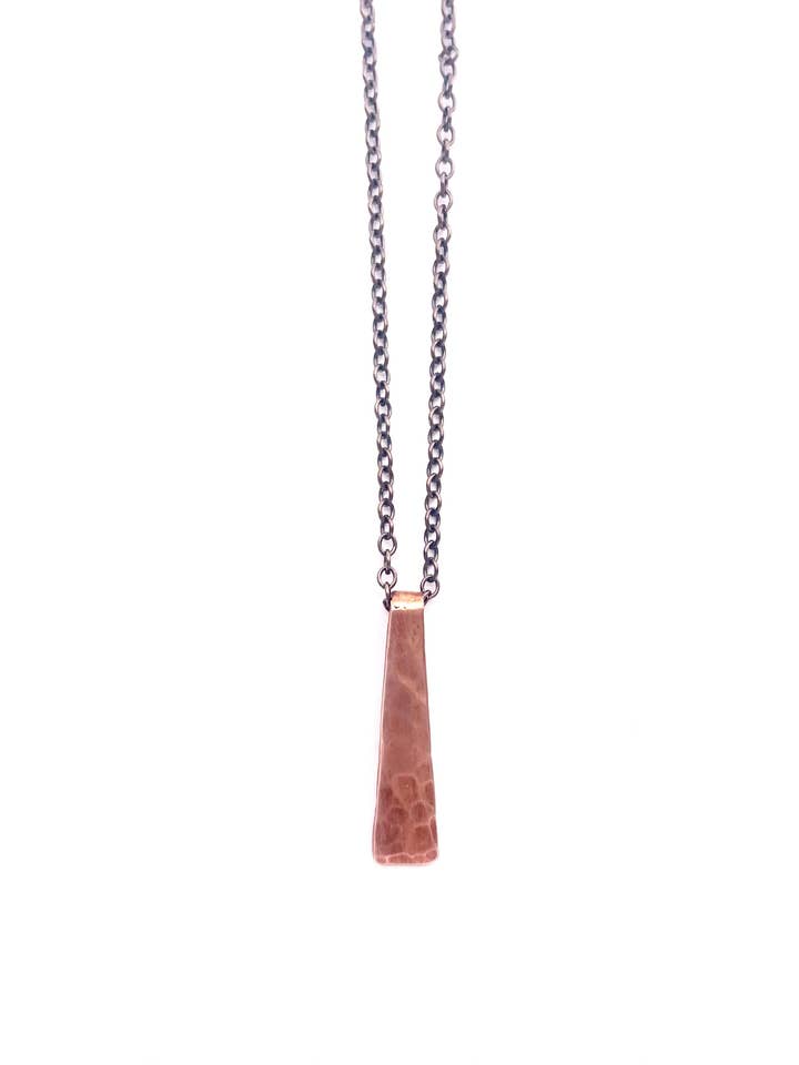 Long Narrow Tab Necklace for wholesale by Studio451Jewelry