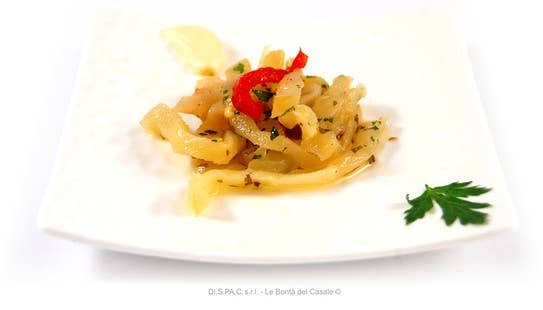 Famiglia Crispino – Großhandel Eingelegtes Gemüse – Auberginenfilets – handgemacht in nativem Olivenöl extra – 100 % italienisch – vegan3