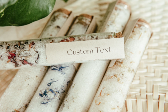 Hera By Hera Bath and Body – Engroshandel Badesalt – Floral Bliss Badesalt i Reagensglas | Julegaveidé2