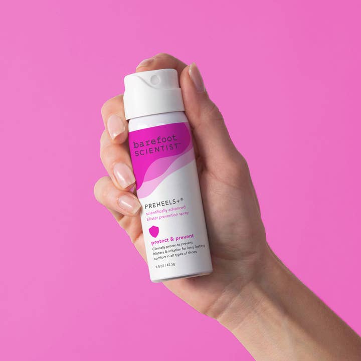Barefoot Scientist - Wholesale Foot Cream - PreHeels+ Blister Prevention Spray | Award Winning