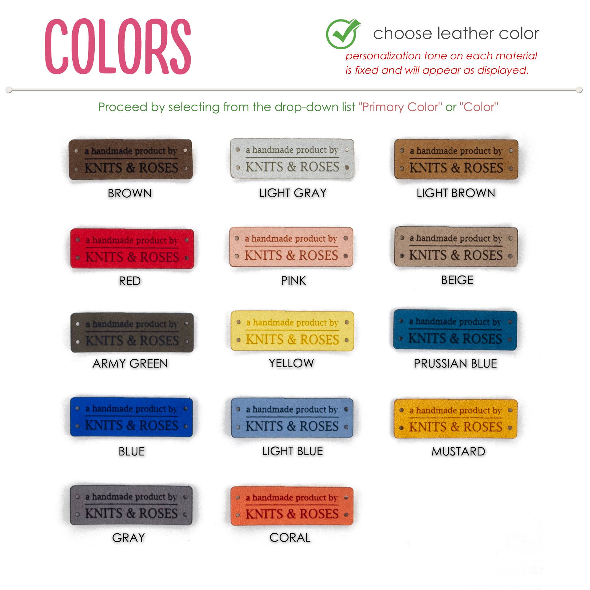 minimize custom tags - Wholesale Gift Tag Label - Custom Rectangle Faux Suede Labels - 2.16" x 0.790