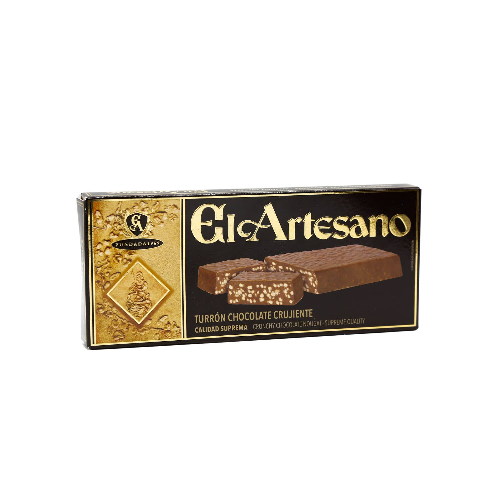 El Artesano - Wholesale Nougat - Crunchy Chocolate Nougat