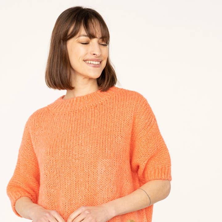LINEN & COTTON HOUSE – wholesale Pullovertröja - Dam – 4358 TRÖJA HJÄRTA