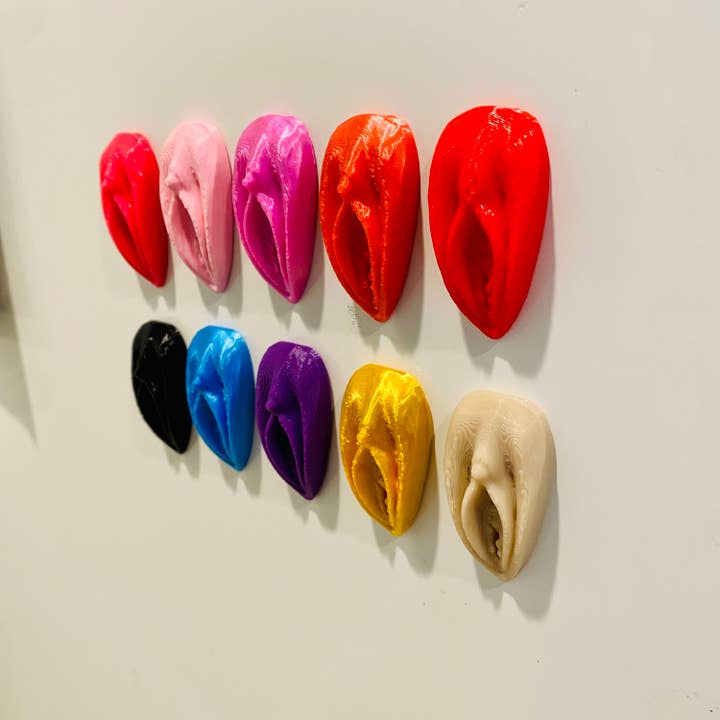 NumanPrints - Wholesale Gag Gift/Novelty Gift - Pussy Magnet! Stick On Magnetic Vulva! Prank/Gag Gift