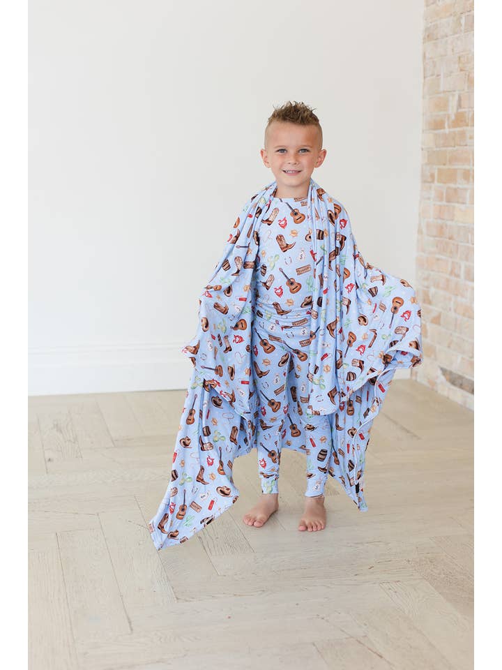 Blush Lotus – wholesale Sleepwear set – Kids – Cowboy - Set8