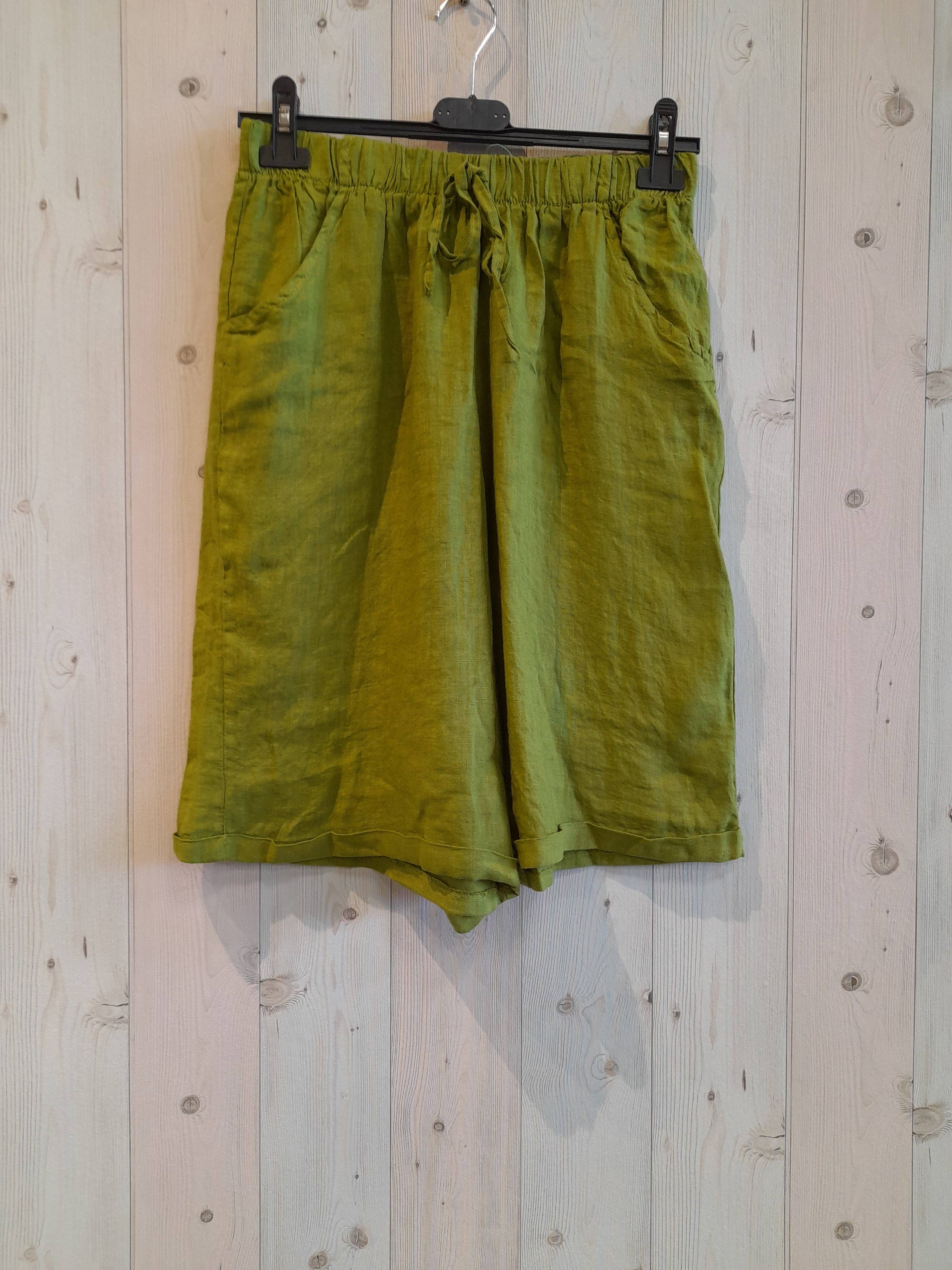 Linen & More - Venta al por mayor Pantalones cortos - Mujer - REF 15832 BERMUDAS DE MUJER LINO 100%12