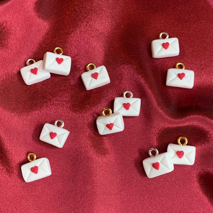 Love Note Hoop Earrings for wholesale by ClayBelle