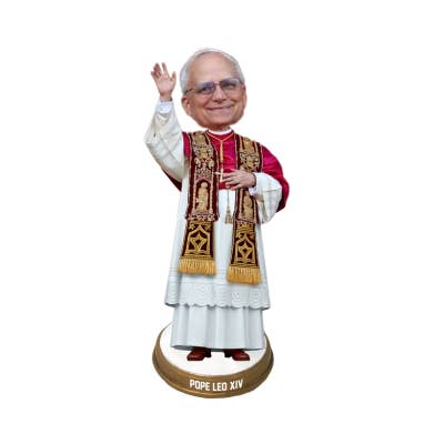 National Bobblehead Hall of Fame and Museum - Wholesale Ornament - Pope Leo XIV Ornament and Mini Bobbleheads (Presale)