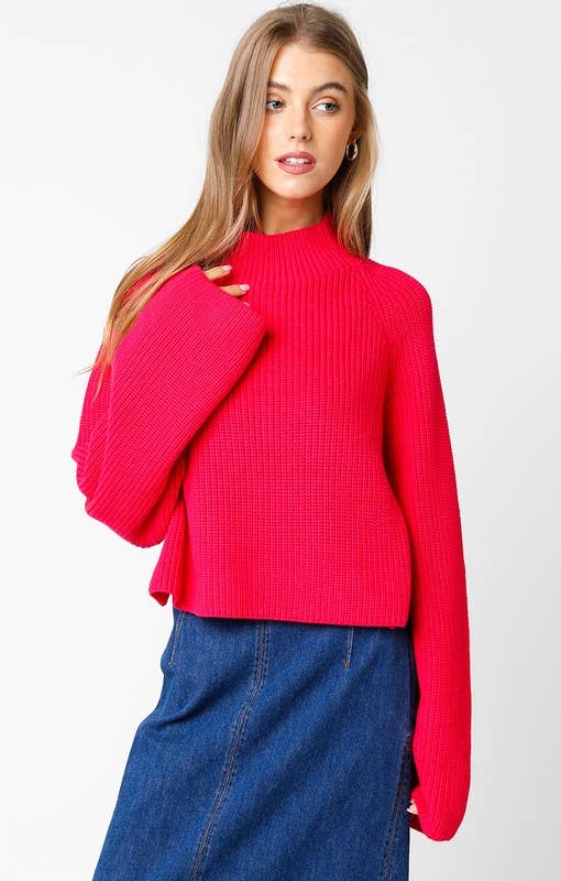 Olivaceous - Wholesale Knit Sweater - Women's - Gwendy Sweater8