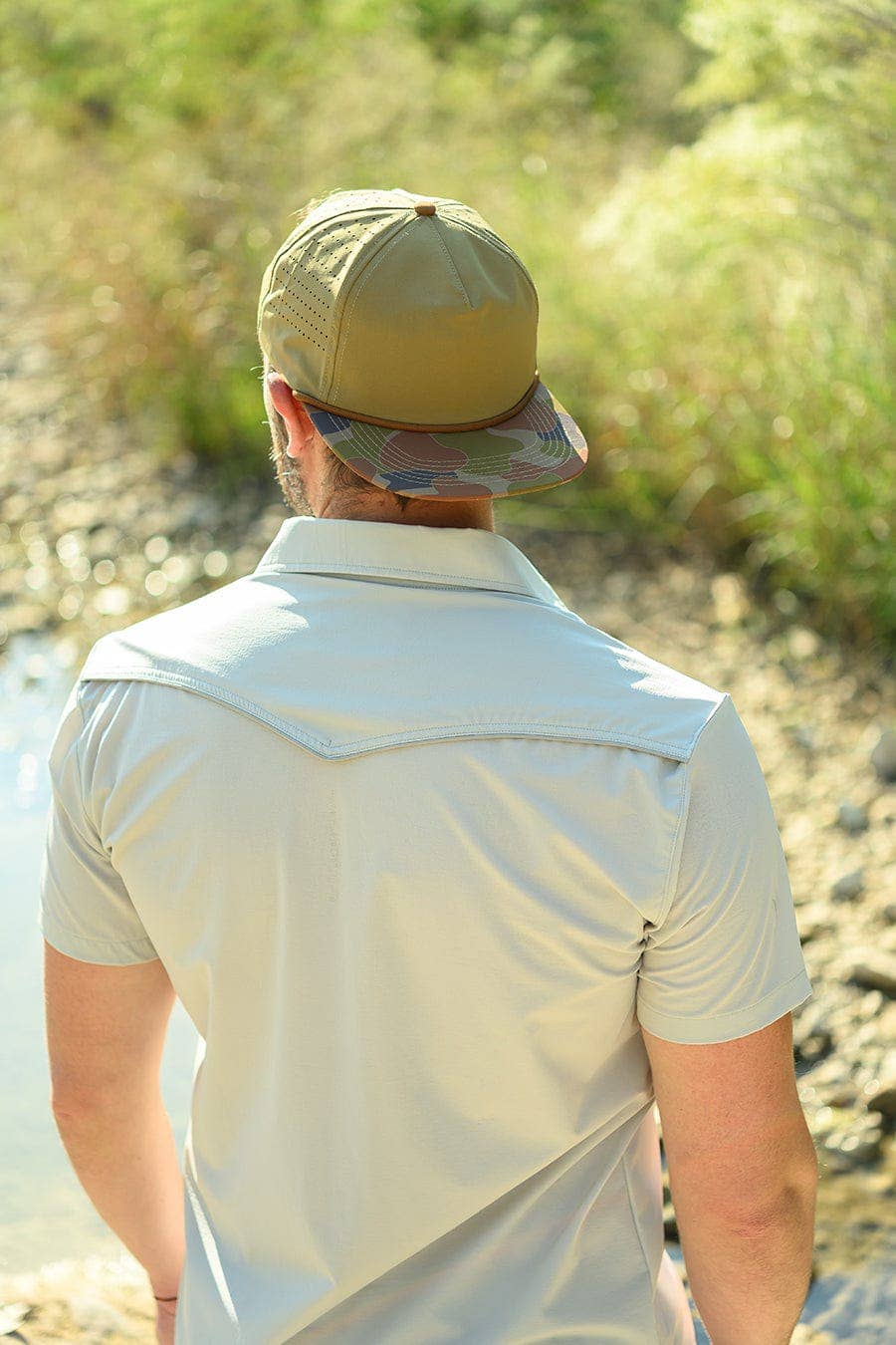 Wild Bills Blanks - Vendita all'ingrosso Cappellino con visiera piatta - Unisex - RIVER | Mimetica Vecchia Scuola4