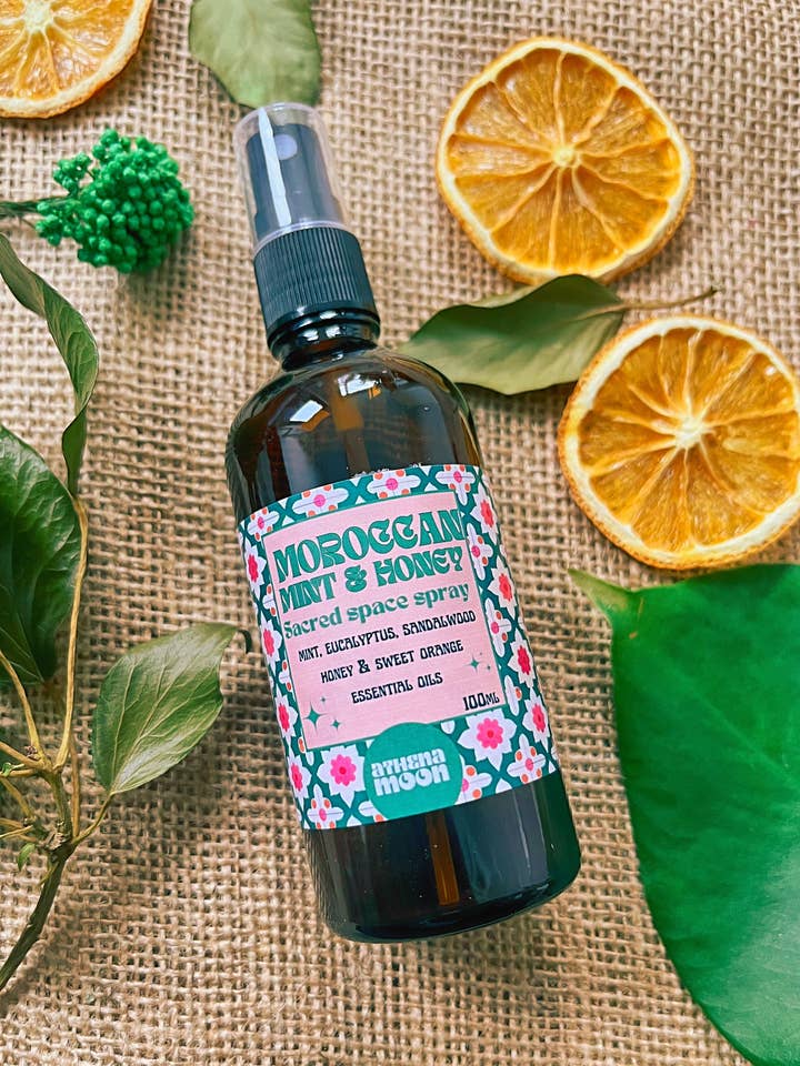 MOROCCAN MINT & HONEY Spray Espaço Sagrado por atacado de ATHENA MOON APOTHECARY