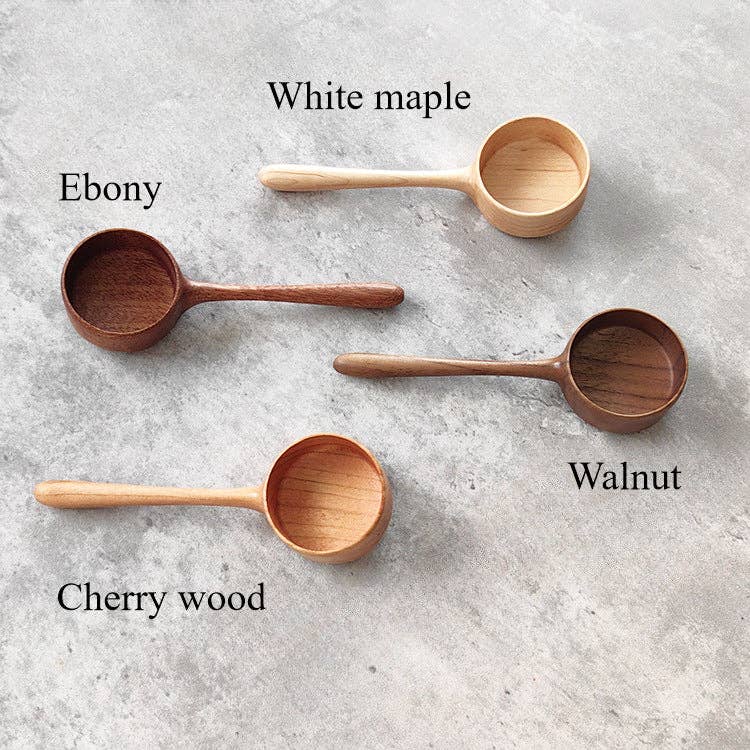 Gohobi （We cover U.S. import duties） - Wholesale Maatlepel - Gohobi handgemaakte houten maatlepel voor koffiebonen 0030