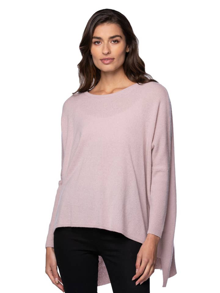100% cashmere løs og let crew-sweater for engroshandel hos Subtle Luxury