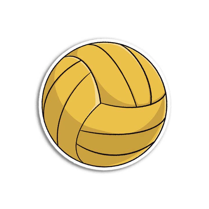 Water Polo Ball Sticker for wholesale by Stick With Finn