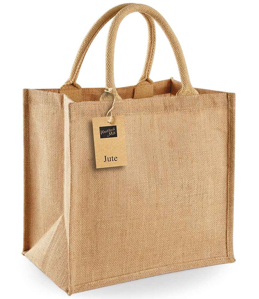 Pierre Francis – wholesale Tote bag – Unisex – Westford Mill - Jute Midi Tote4