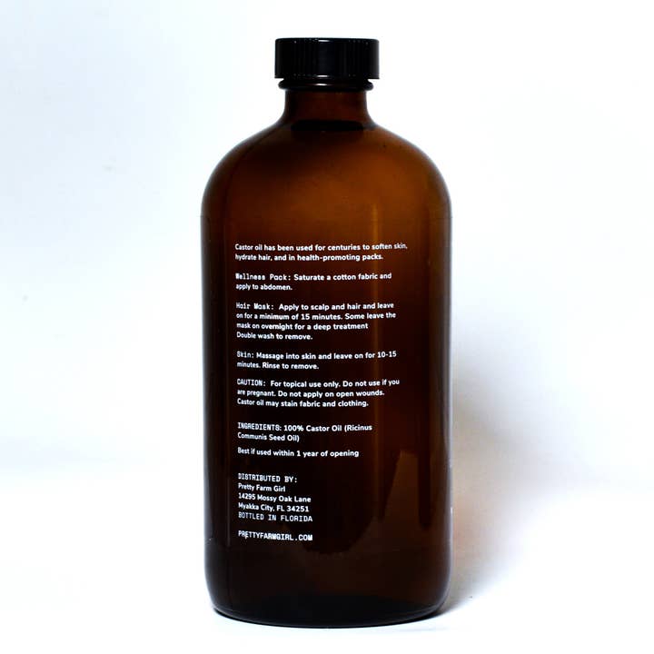 Pretty farm girl - Wholesale Bath/Body Oil - Pure Organic Cold Pressed Hexane-Free Castor Oil3