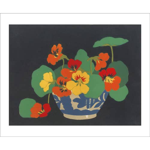Nasturtiums Card - John Hall Thorpe for wholesale by Art Angels