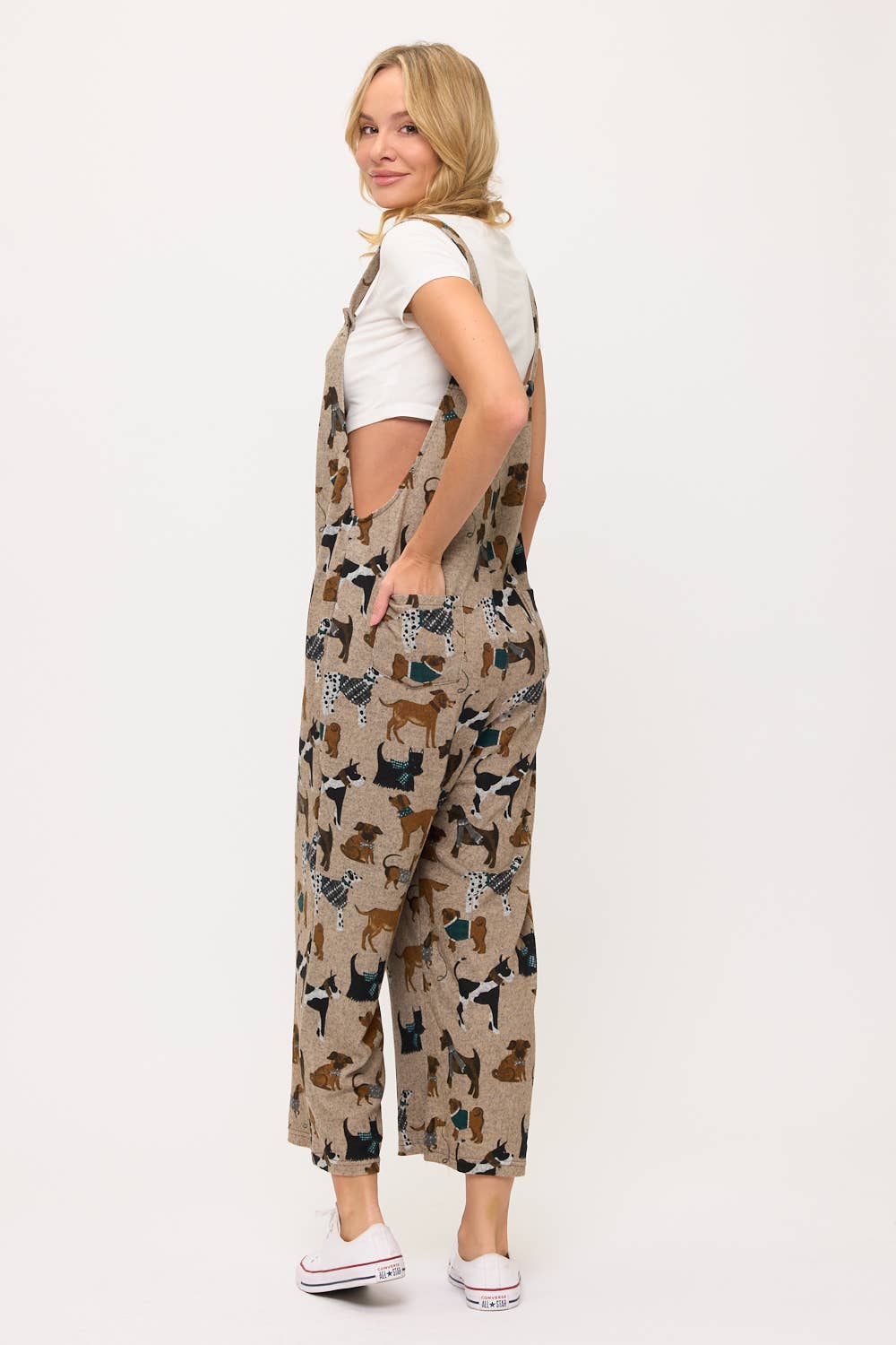 SM WARDROBE - Wholesale Overall - Dames - VAKANTIEHONDEN PRINT OVERALLS6