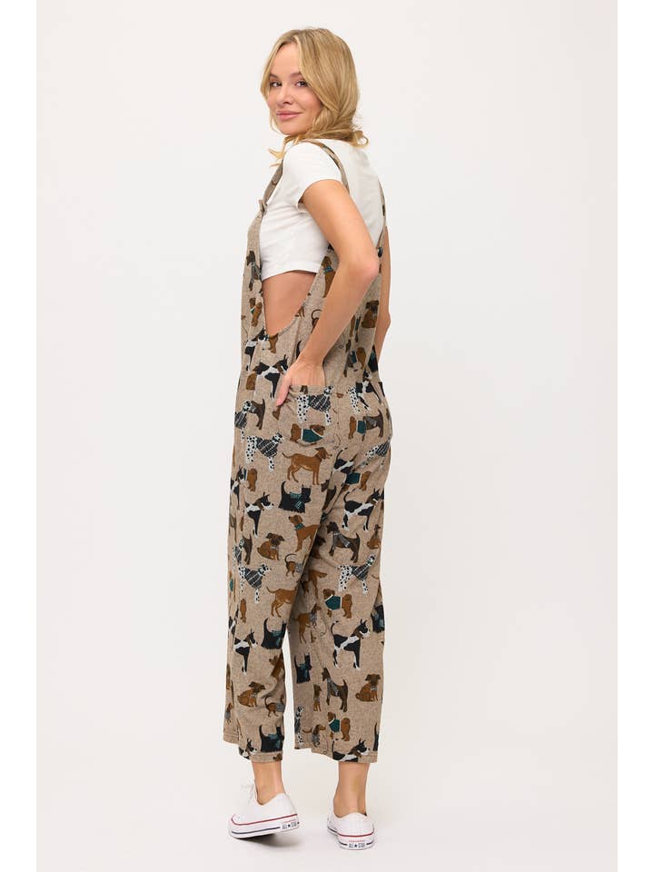 SM WARDROBE - Wholesale Overall - Dames - VAKANTIEHONDEN PRINT OVERALLS6