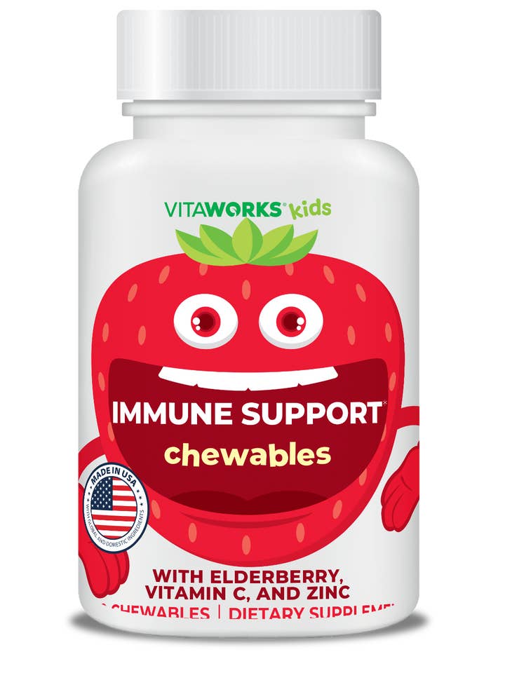 VitaWorks Kids Immune Support Chewables for wholesale by Lifeable
