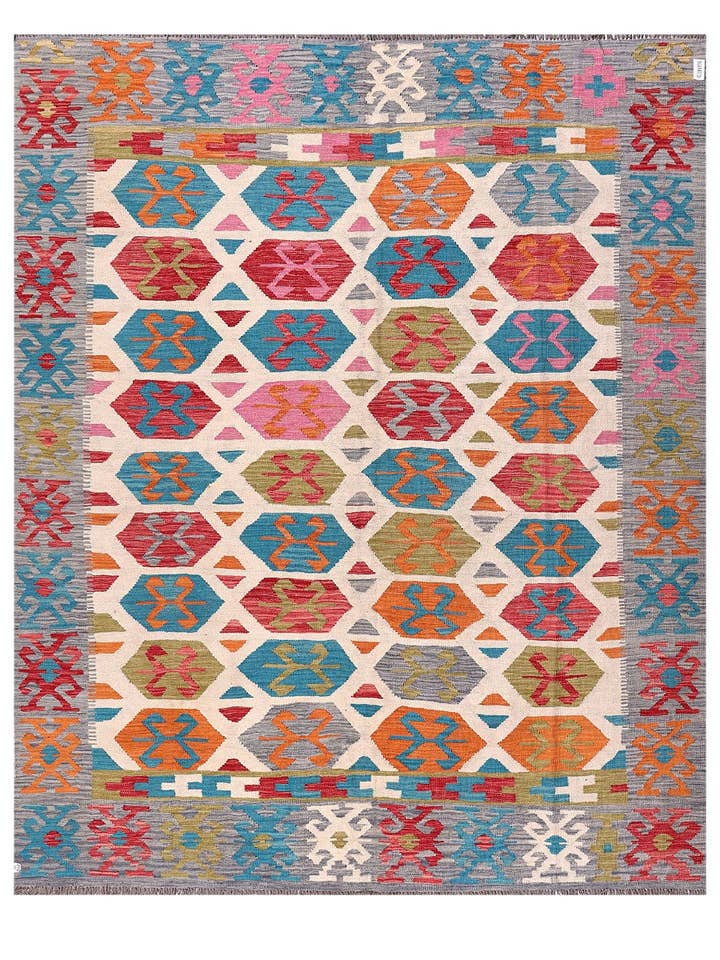 Maimana Afghanistan Kilim Tapijt - 291 x 238 cm voor wholesale door Imaco Rugs