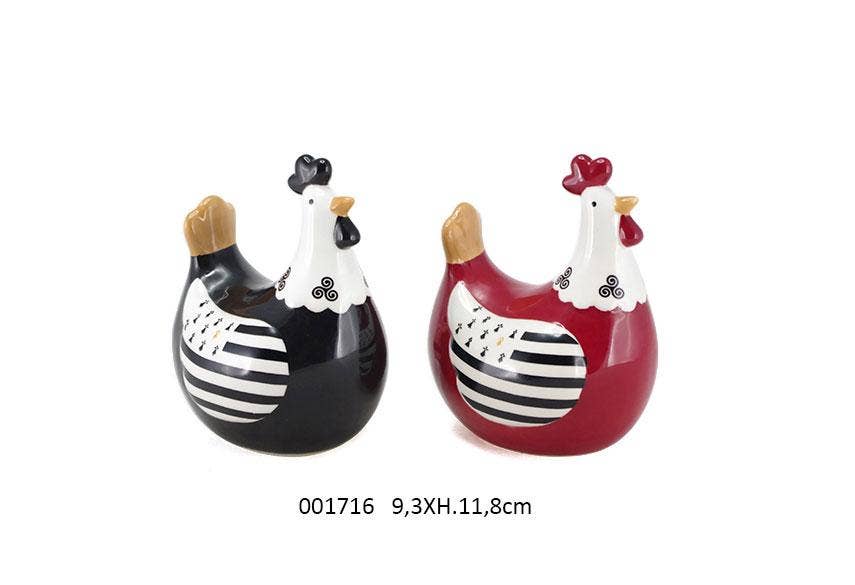 Faye - Wholesale Decorative Figurine - Deco Hen 'Maiwenn' Mm 9.3 X 7.5 X H.11.8 cm0