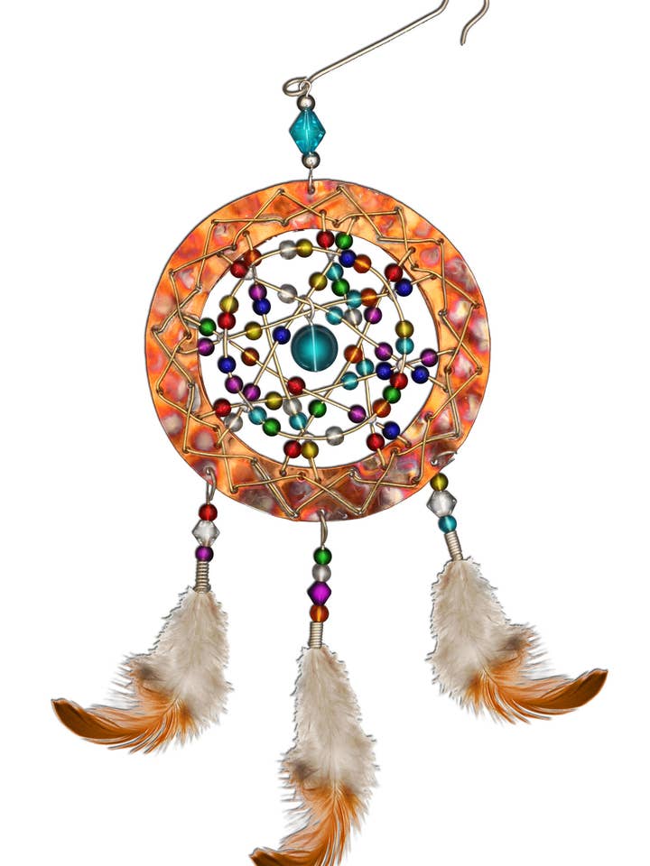 Dreamcatcher Ornament for wholesale by Pilgrim Imports