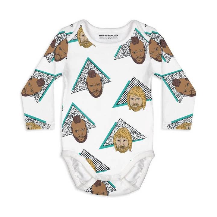 Långärmad Baby Bodysuit DUDE, JAG GILLAR DIG för wholesale av Sleep-No-More