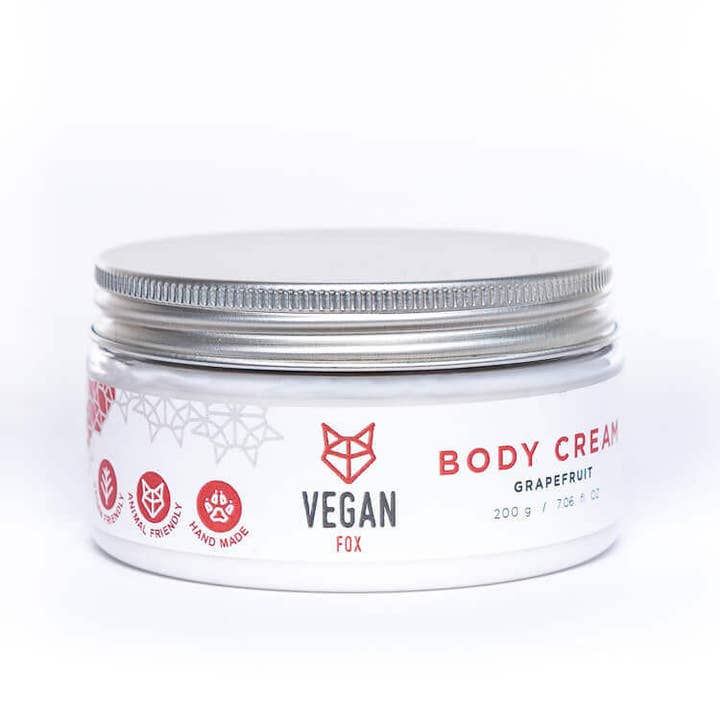 VEGAN FOX Cosmetics| Amber cosmetics Ltd - Wholesale Body Cream/Lotion - Grapefruit Body Cream4