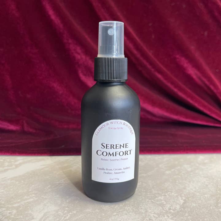 Spray énergétique Serene Comfort pour la vente par Glamour Witch Boutique