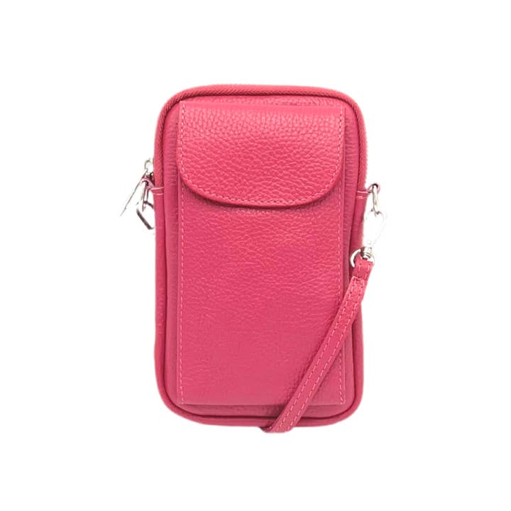 Suie Valentini srl - Wholesale Crossbody Bag - Women's - Genuine leather crossbody bag, Made in Italy, art. 1125851