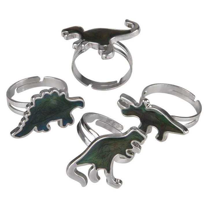 La Luna Bella - Toys – wholesale Klassisk leksak - Barn – Dinosaur Mood Ring - LLB leksaker