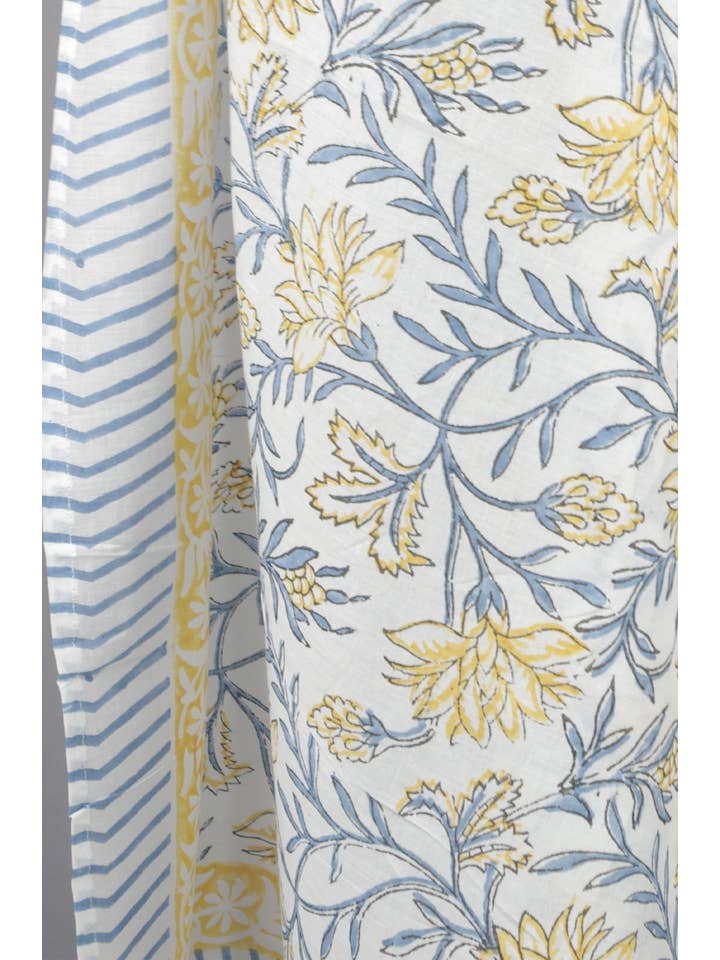 Kantha Decor – wholesale Swim cover-up – Women’s – Beach Coverup Sarong Pareo - English Garden1