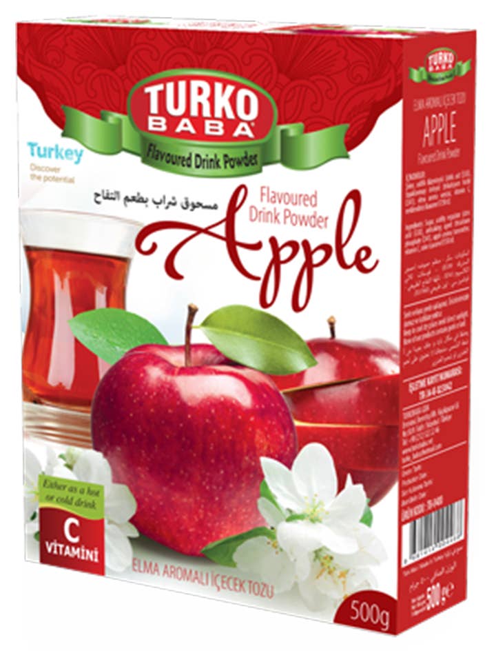 TURKOBABA Professionele Appelsmaak Drankpoeder Mix - 500g voor wholesale door Aladdin
