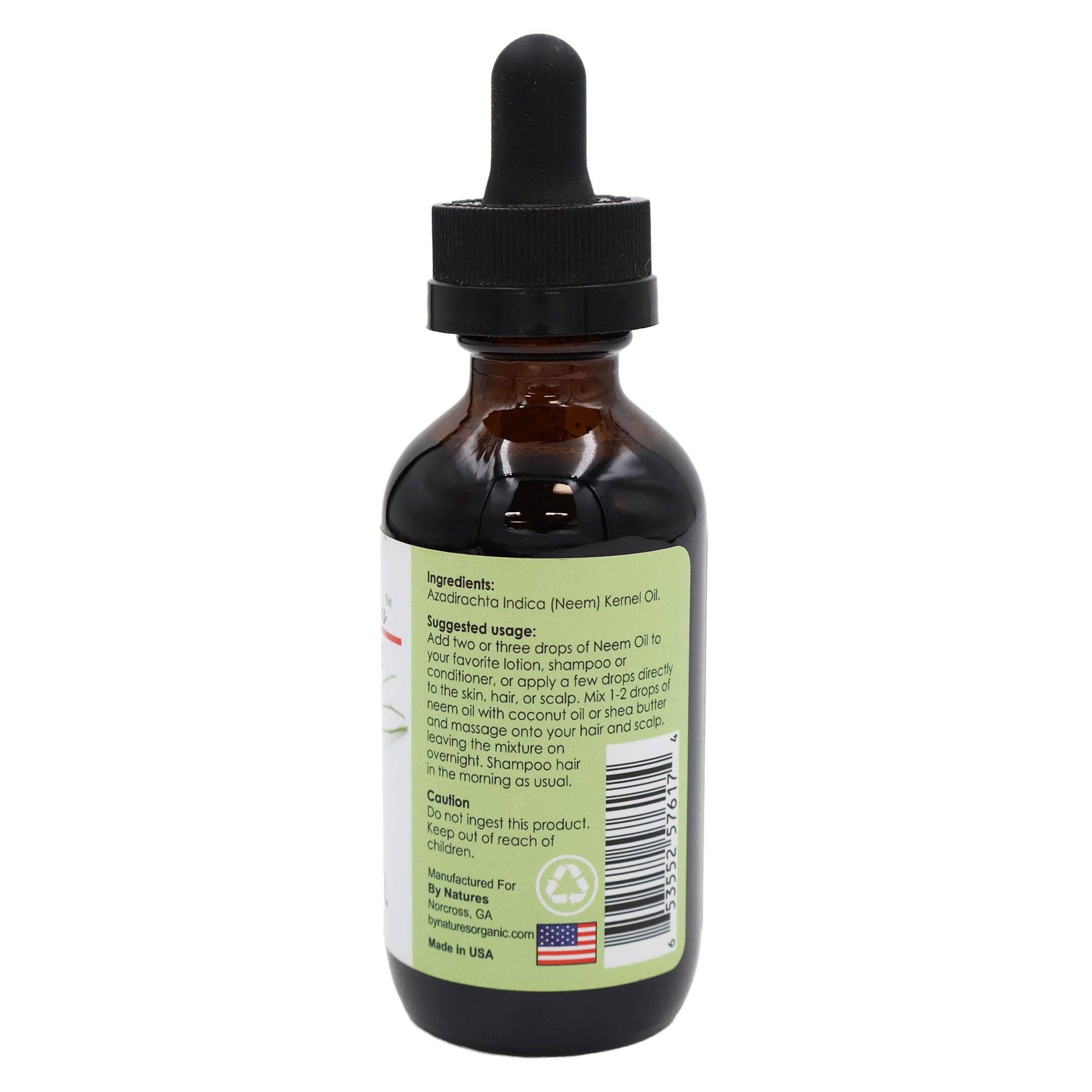 KT Supply - Venta al por mayor Aceites de baño/corporales - By Natures 100 Pure Oil, aceite de neem, 2 onzas.1