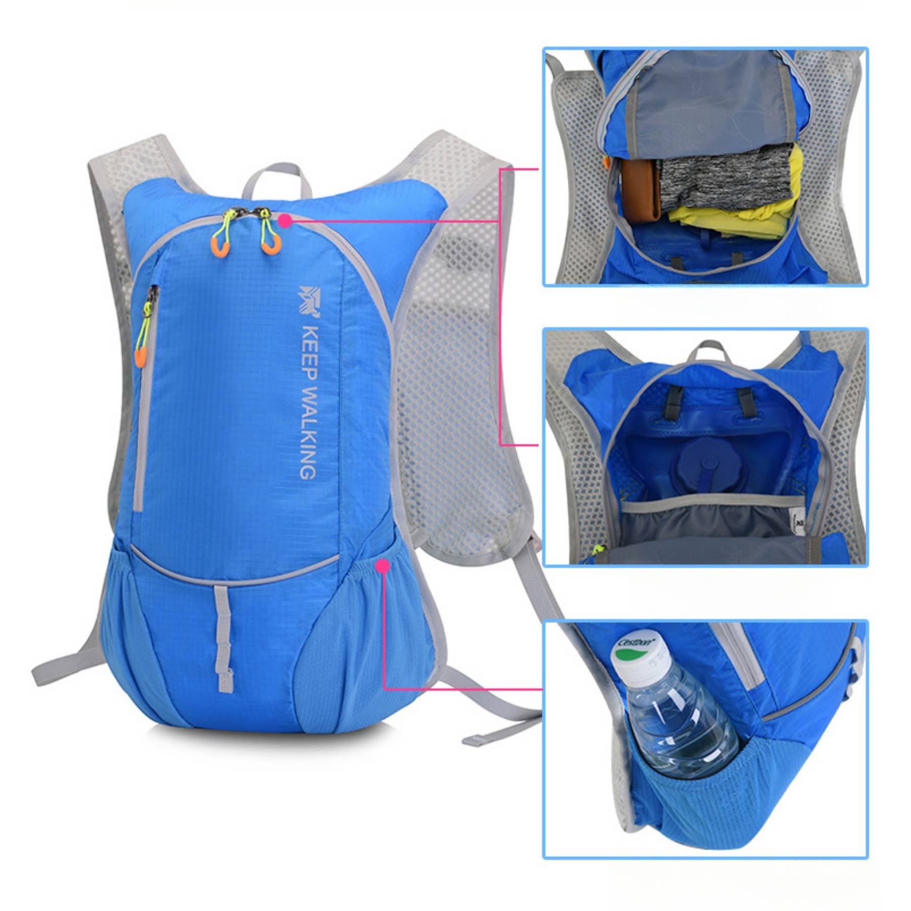 wandf - Wholesale Backpack - Unisex - Waterproof Sport Backpack Ultra-Light for Cycling & Running19